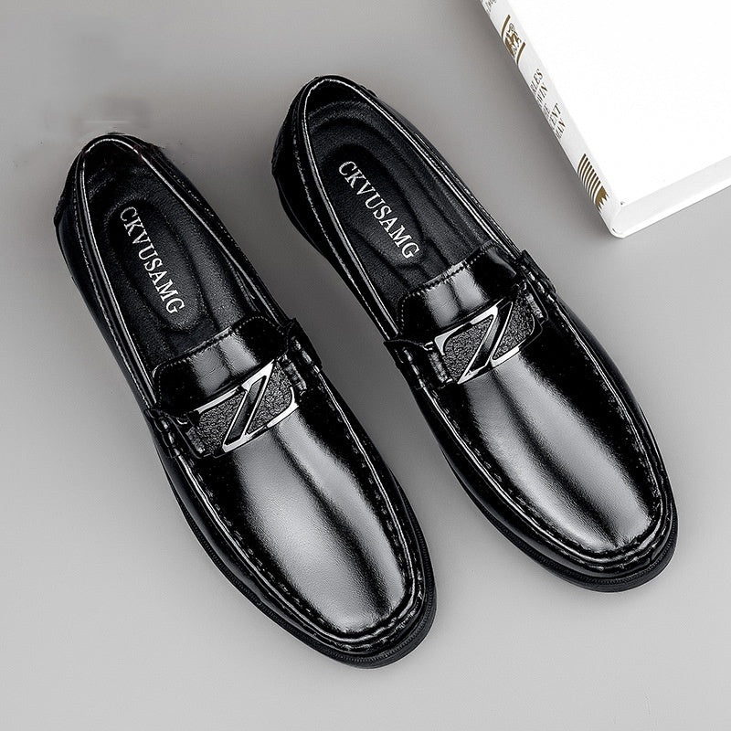 Cowhide Business Leather Shoes