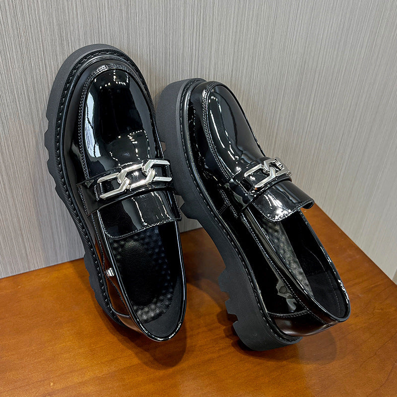 Men Patent Leather Shoes