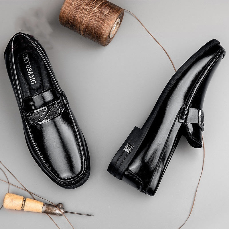 Cowhide Business Leather Shoes