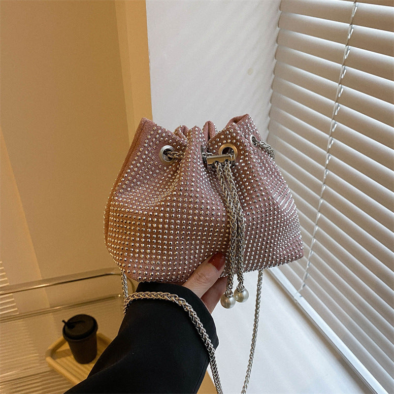 Diamond Chain Crossbody Bag