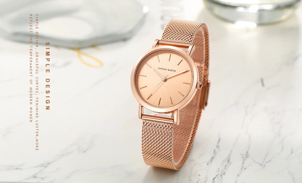 Rose Gold Luxury Watch