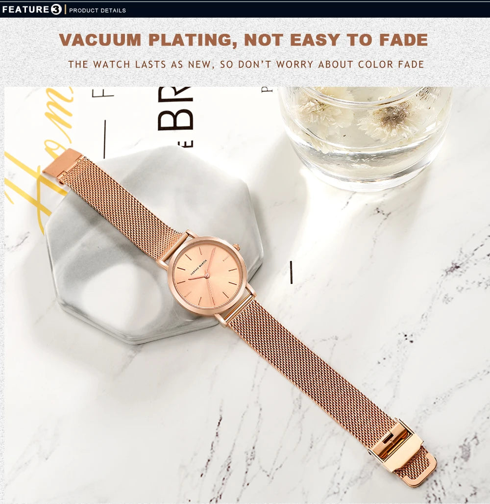 Rose Gold Luxury Watch