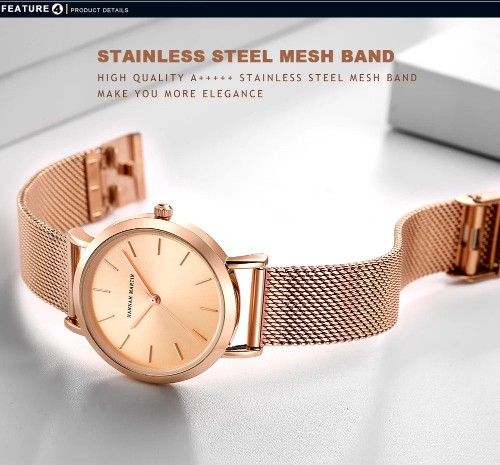 Rose Gold Luxury Watch