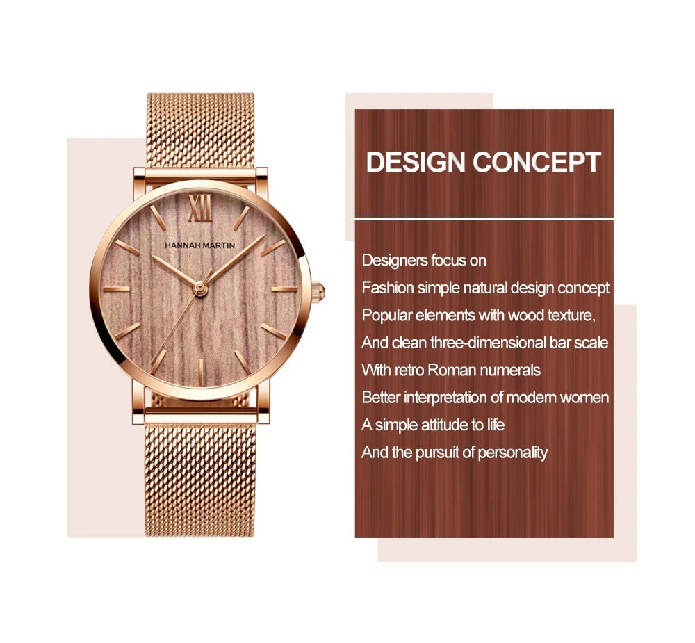 Rose Gold Luxury Watch