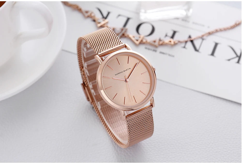 Rose Gold Luxury Watch