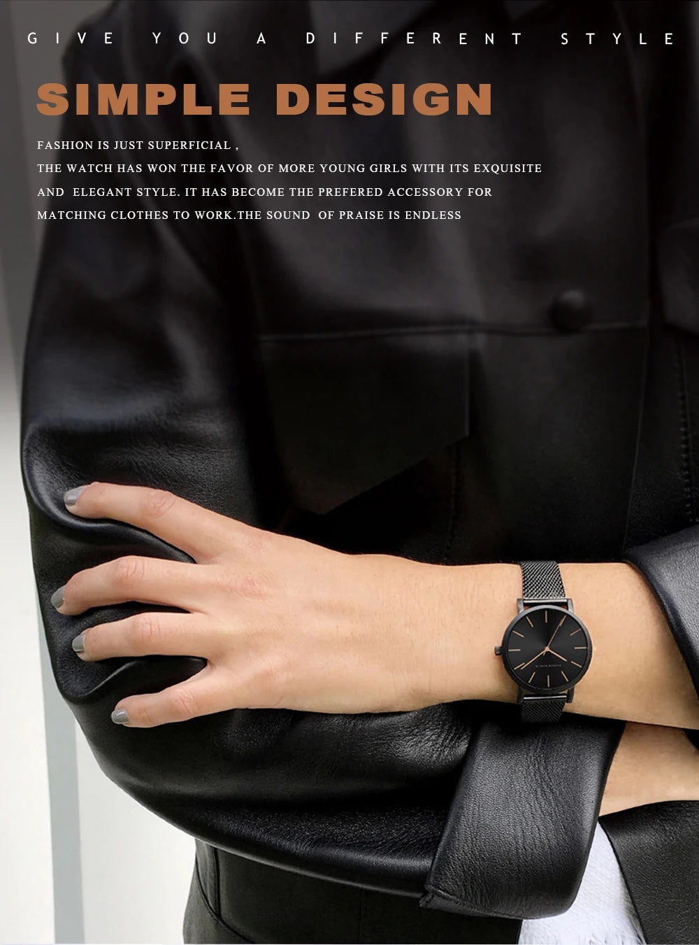 Rose Gold Luxury Watch