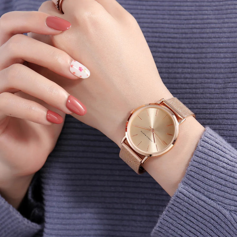 Rose Gold Luxury Watch