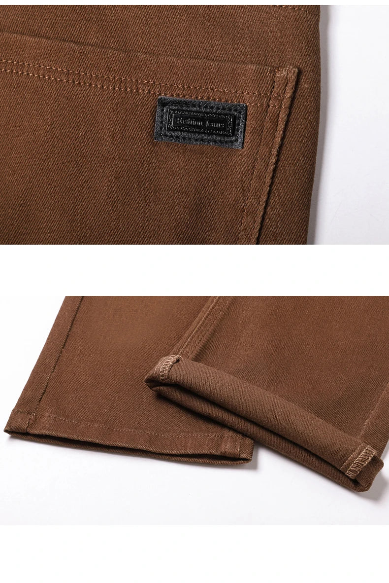 Slim Brown Jeans