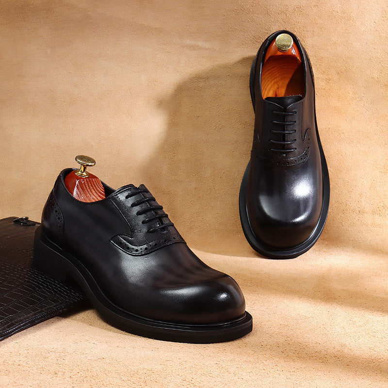 Versatile Formal Wear Leather Shoes