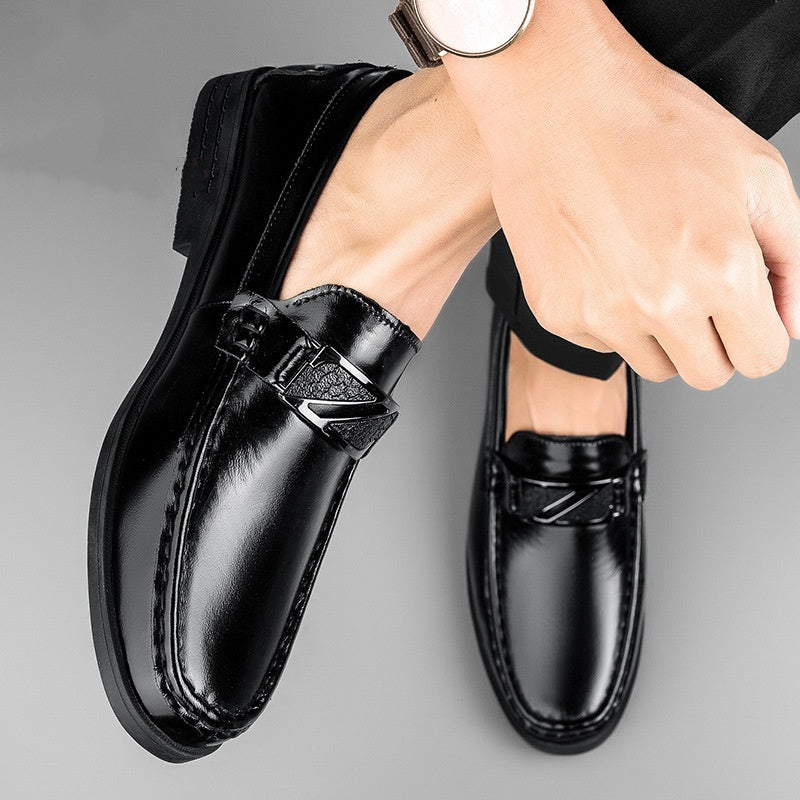 Cowhide Business Leather Shoes