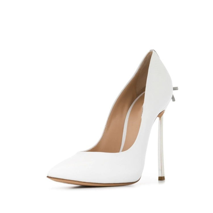 Pointed-toe Bowknot Metal Heel Fashion Shoes AliExpress High Heels Shoes Heels