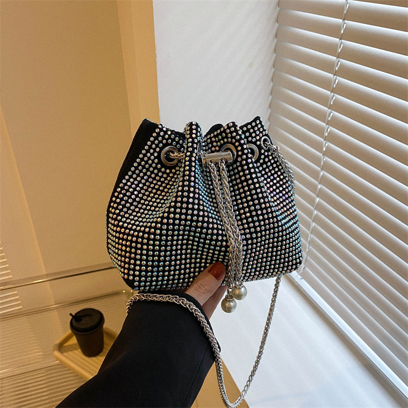 Diamond Chain Crossbody Bag