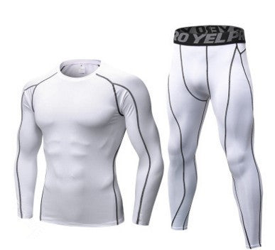 Long-sleeved Shirt Pants Leggings Sports Suit