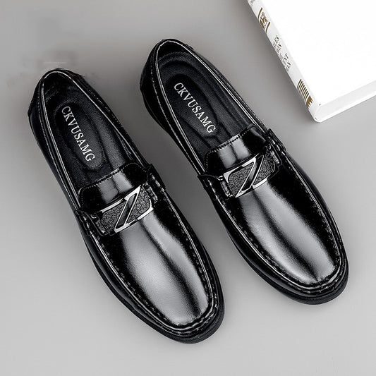 Cowhide Business Leather Shoes