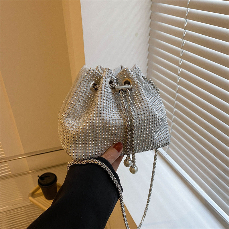 Diamond Chain Crossbody Bag