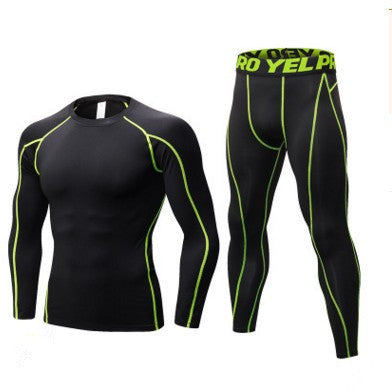 Long-sleeved Shirt Pants Leggings Sports Suit
