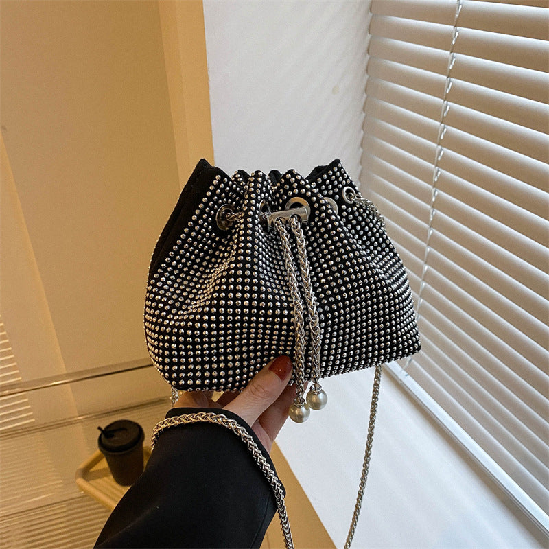 Diamond Chain Crossbody Bag