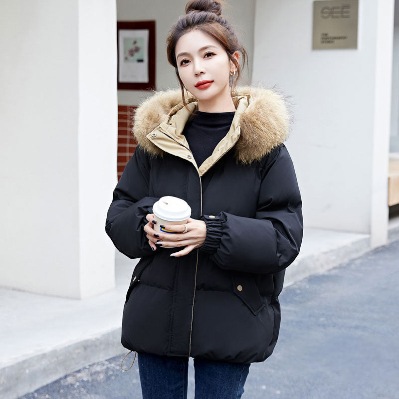 Thickened White Duck Down Coat
