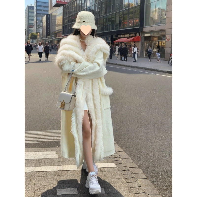 Idle Style Large Lapel Sweater