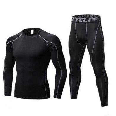 Long-sleeved Shirt Pants Leggings Sports Suit