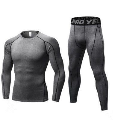 Long-sleeved Shirt Pants Leggings Sports Suit