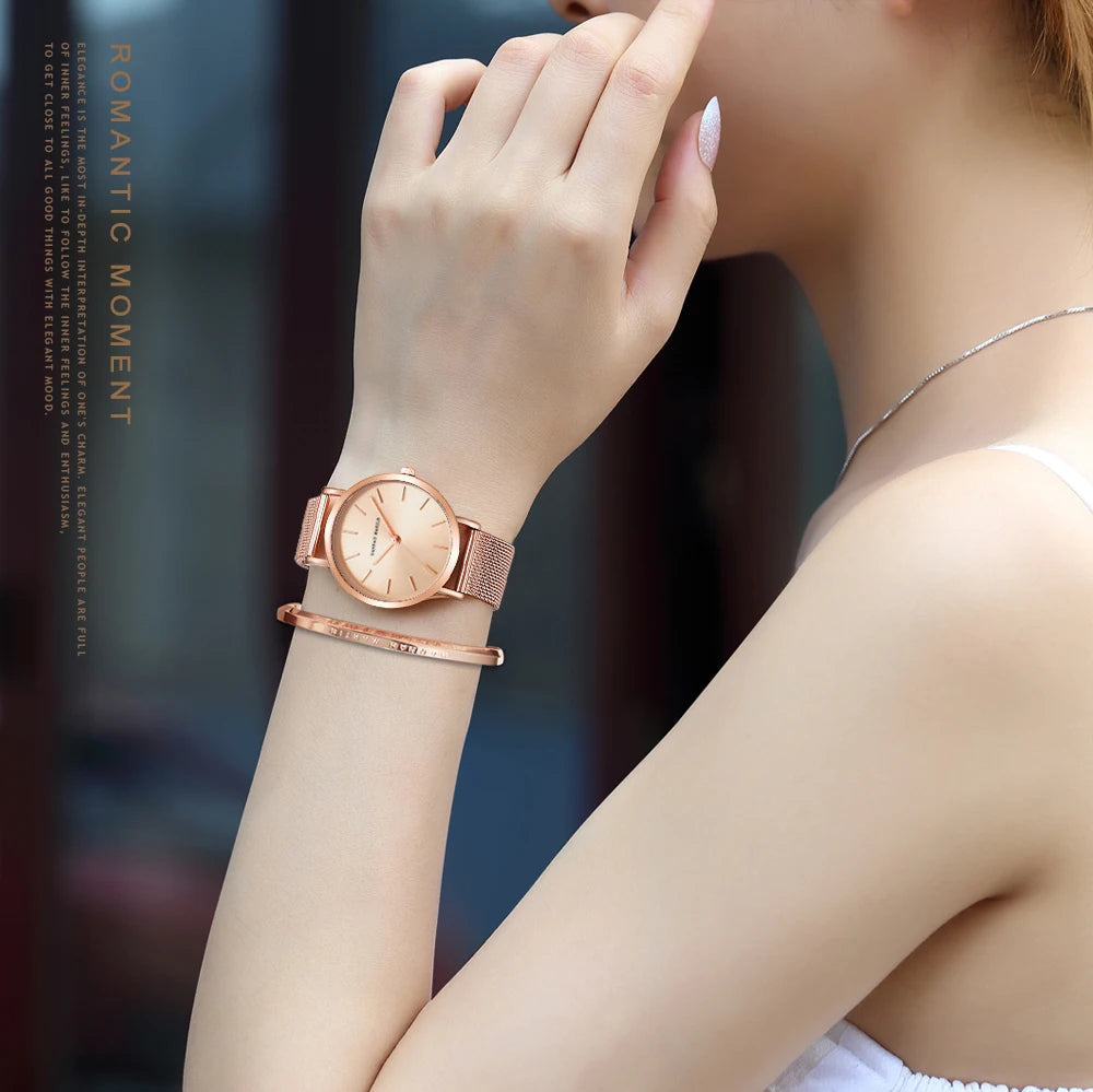 Rose Gold Luxury Watch