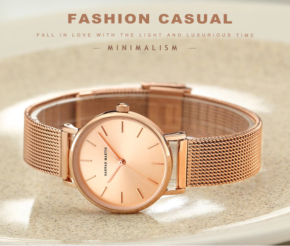 Rose Gold Luxury Watch