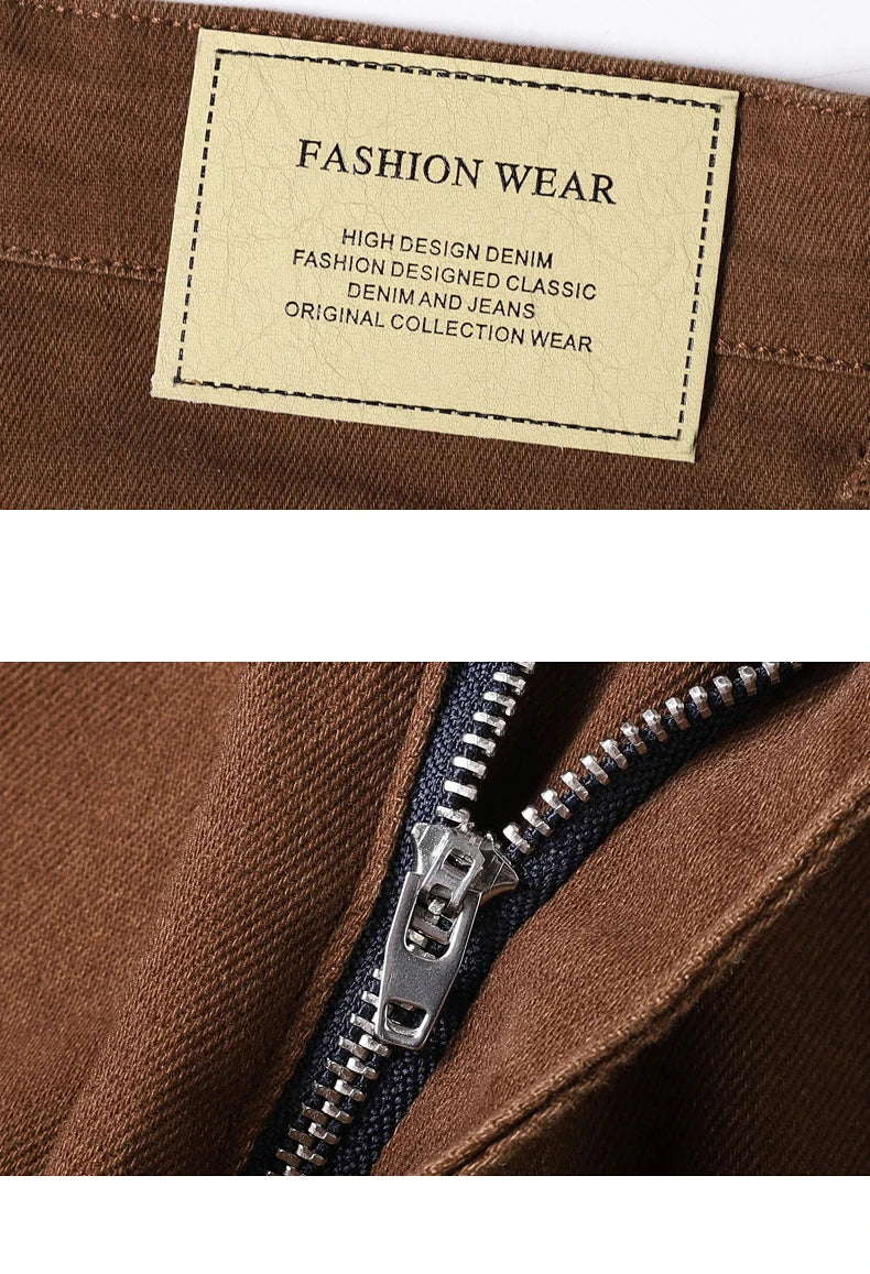 Slim Brown Jeans