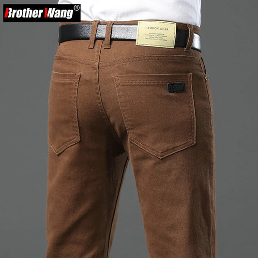 Slim Brown Jeans