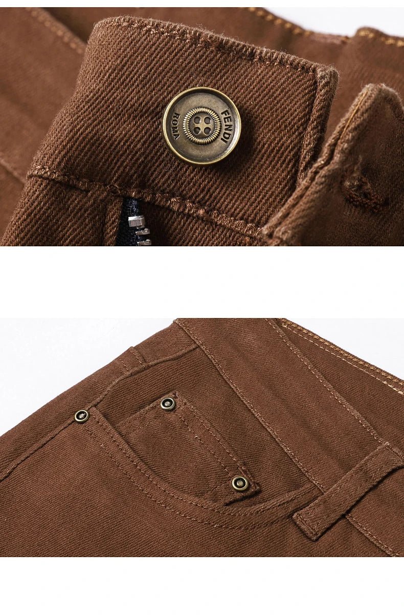 Slim Brown Jeans