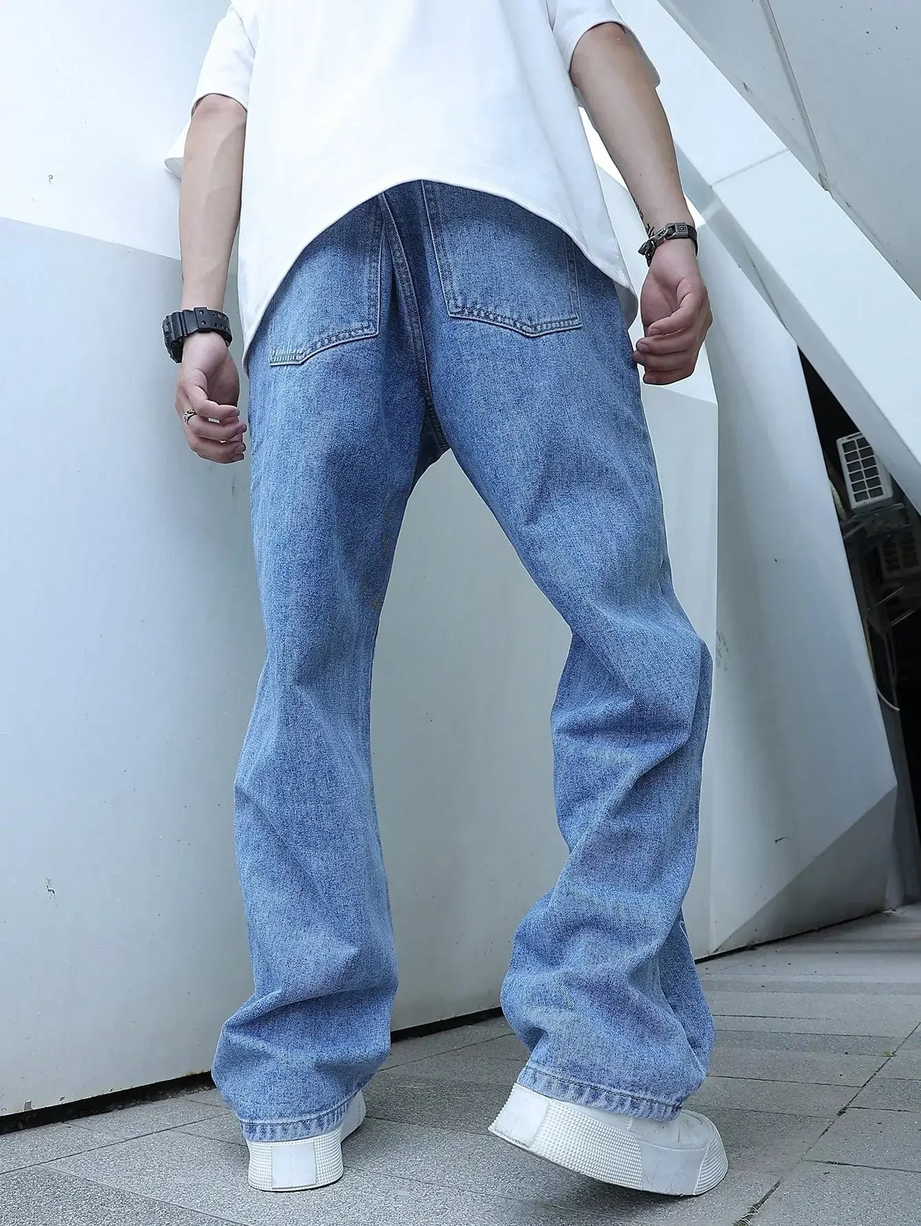 Cargo Denim Jeans