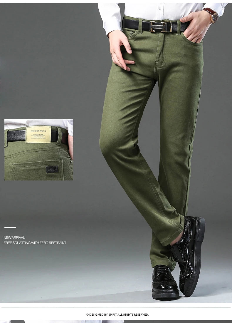 Slim Brown Jeans