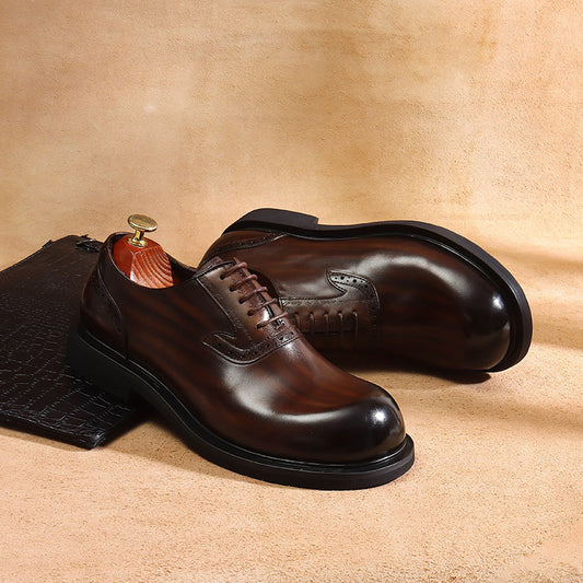 Versatile Formal Wear Leather Shoes