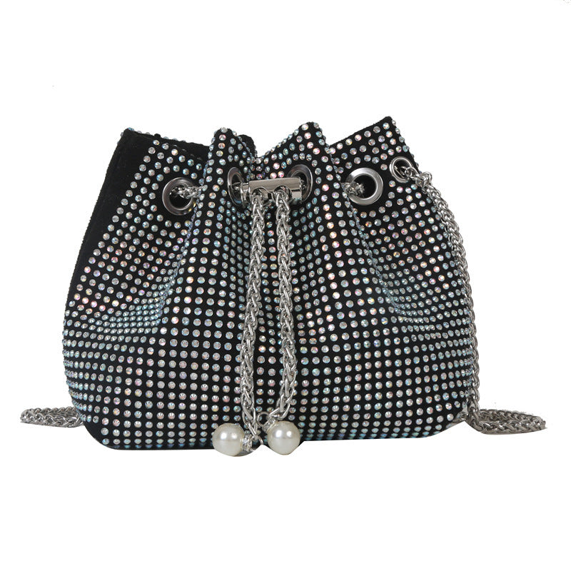 Diamond Chain Crossbody Bag