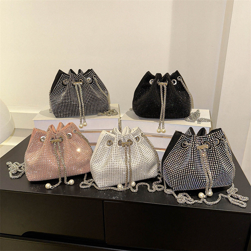 Diamond Chain Crossbody Bag