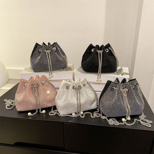 Diamond Chain Crossbody Bag