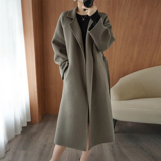 Double-sided Wool Overcoat